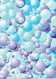 Background of multi-colored bubbles