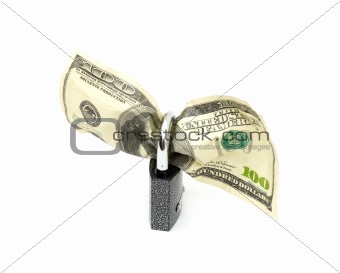 lock and money