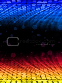 Background Dots Seamless Perspective Lights