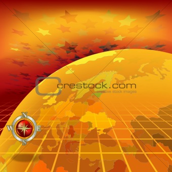 abstract landscape background