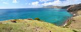 Majestic coastline of Saint Kitts