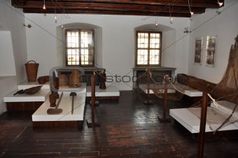 Red Cloister interior