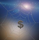Dollar caught in web