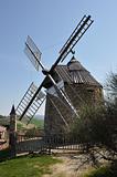 an ancient windmill