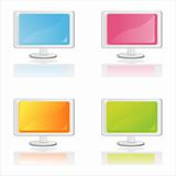 colorful monitors
