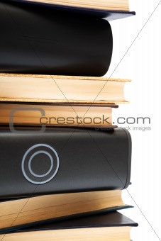hard drives, and old books