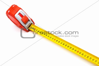 Red new tape-measure