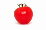 Red tomato. Isolated on white background