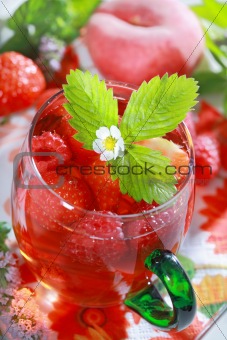 Refreshing summer drink