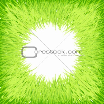 Grass round frame