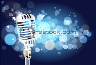 microphone background