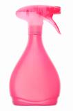 Pink Cleaning Spray Bottle