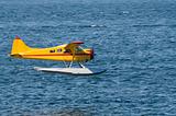 Seaplane coming in to land