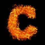 Fire letter C