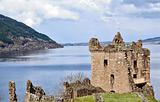 Castle Grant at Loch Ness in Scotland