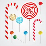 Lollipop vector 