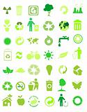 set of 42 environmental icons