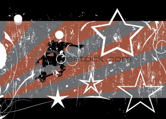 grunge vector background illustration 