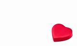 red box in heart shape