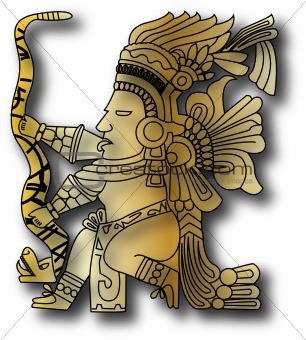 the vector mayan and inca tribal