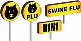 3D Swine Flu Signs
