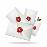 Group of envelopes
