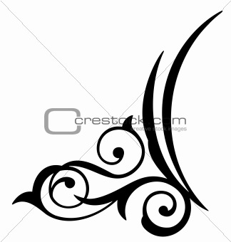 Abstract botany elements of ornament. Vector