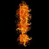 Fire sign query exclamation
