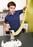 Man making Pasta
