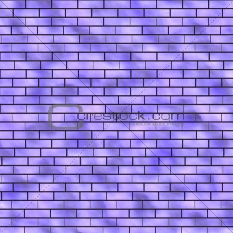 Clean blue tiles