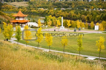 Chinese Garden Edmonton, Alberta