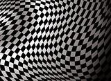 checkered abstract