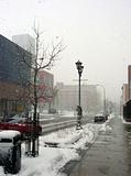 City Snow Storm
