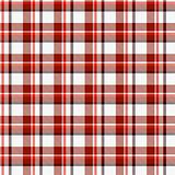 Red and white plaid material