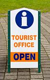 Tourist Office Information Sign