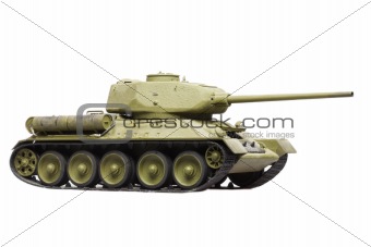 model of soviet tank