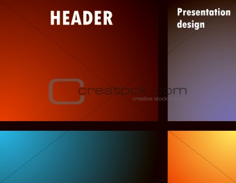 Presentation design card