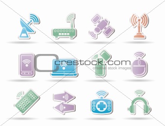 Wireless and communication technology objects