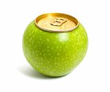 Green apple concept