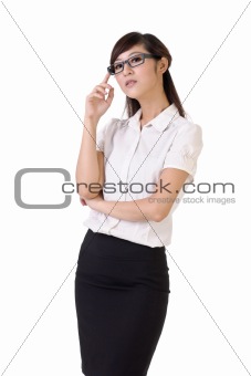 Confident business woman