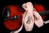 Ballet Shoes and Violin