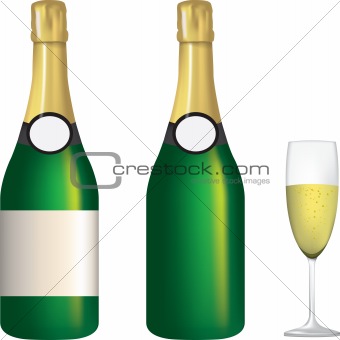 champagne illustrations