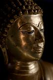 Gold Buddha Head