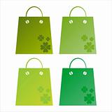 st. patrick's day shopping bags
