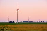 Wind Farm Sunset