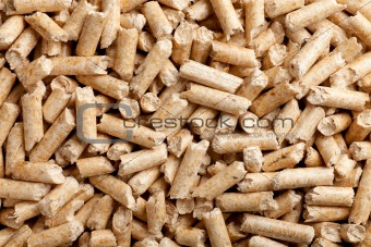 wood pellets background