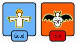 good and evil symbols