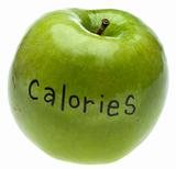 Calorie Concept Apple