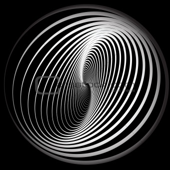 Abstract background with spiral movement.