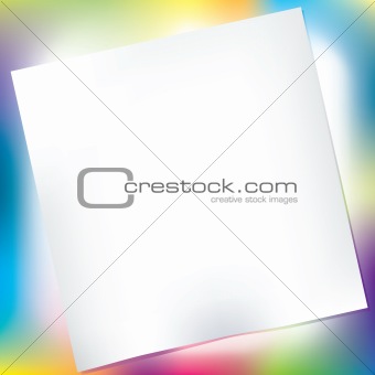 Abstract background with paper